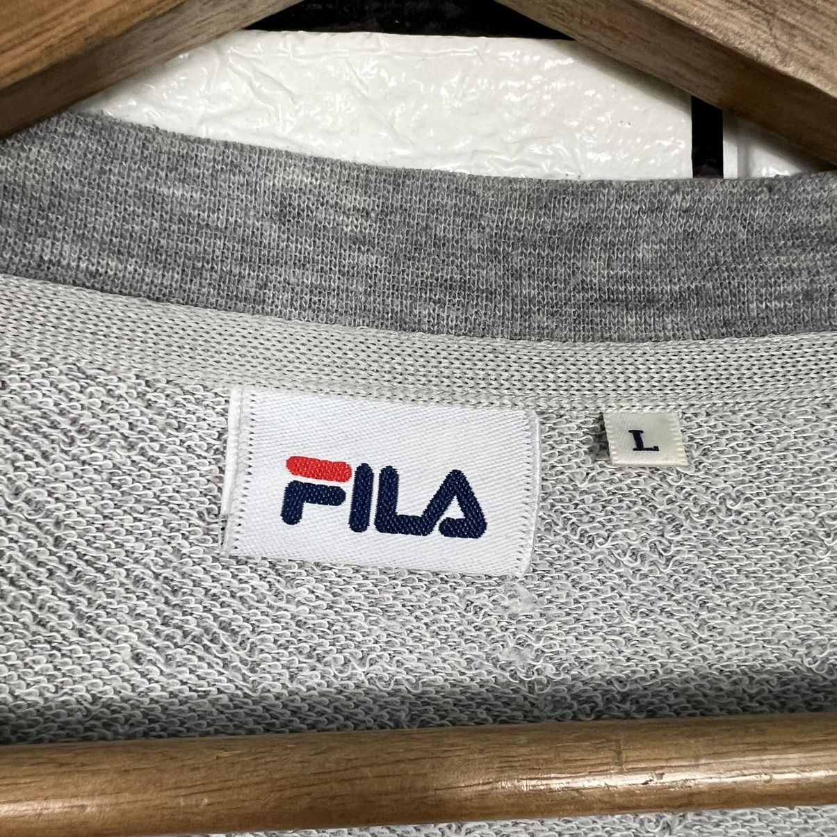 Fila FILA Big Logo Colorblock Crewneck Sweatshirt #4271-C194 Size US L / EU 52-54 / 3 - 11 Thumbnail