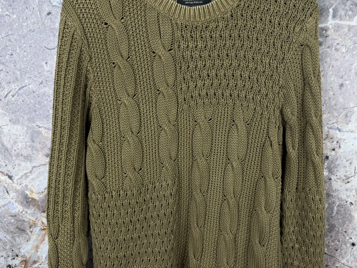 Allsaints Allsaints Spitalfields Whitby Crewneck Sweater Knit Cotton Size US XL / EU 56 / 4 - 3 Thumbnail