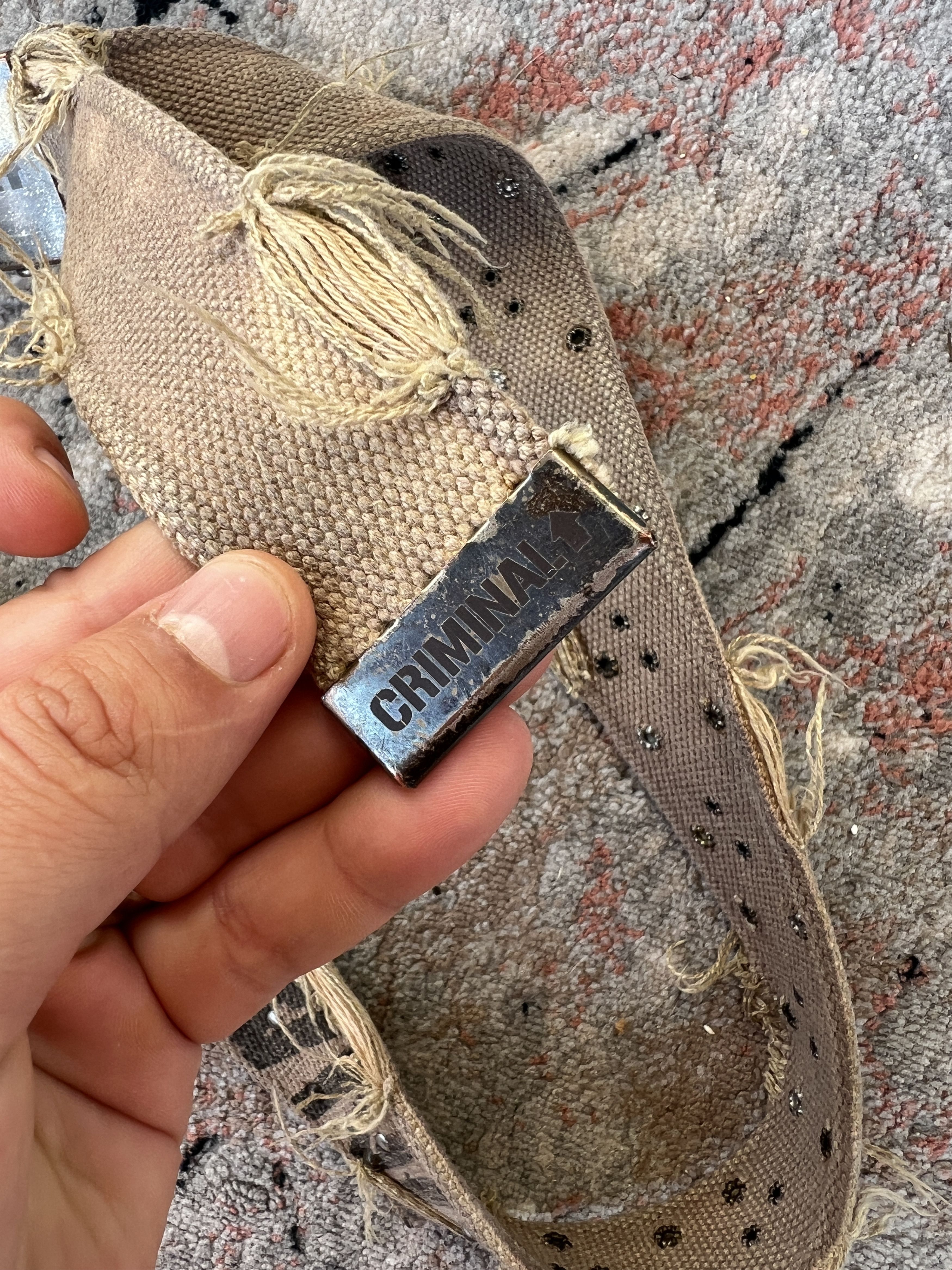 Other Criminal Belt Size ONE SIZE - 4 Thumbnail