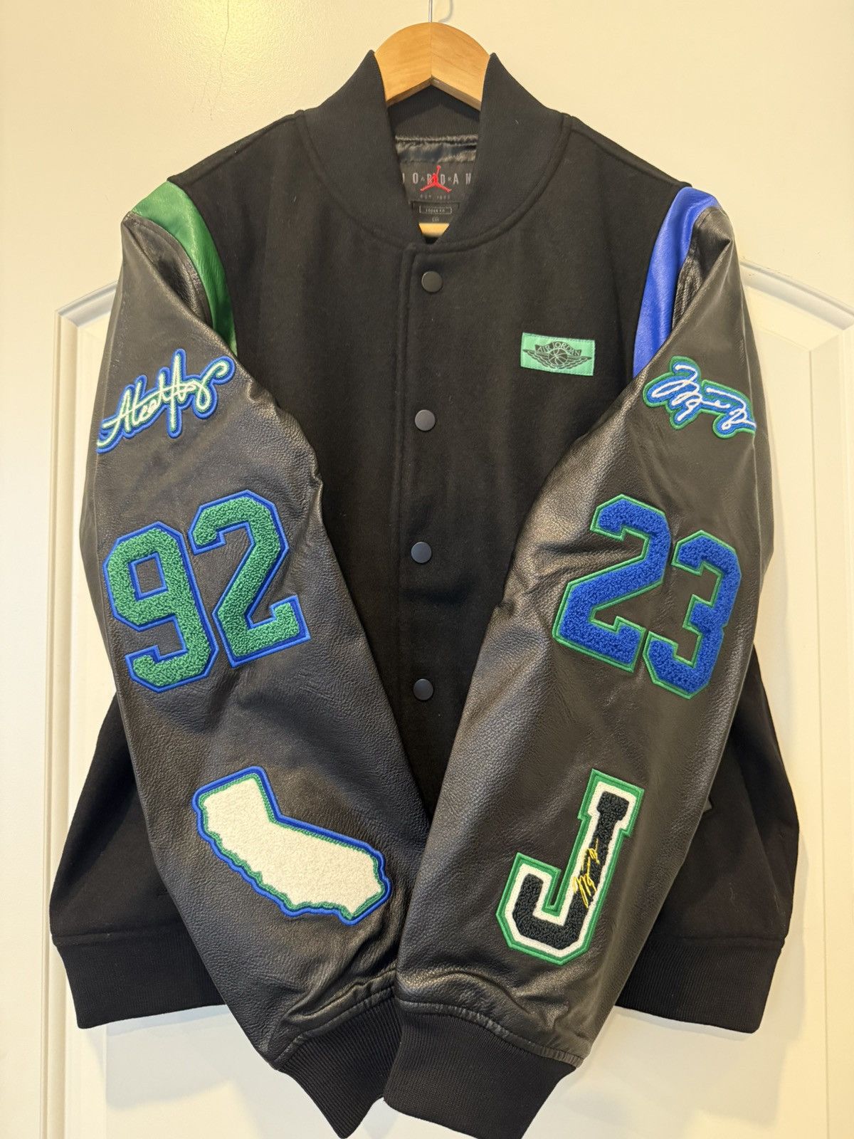 Jordan Brand JORDAN X ALEALI MAY VARSITY JACKET Size S / US 4 / IT 40 - 2 Thumbnail