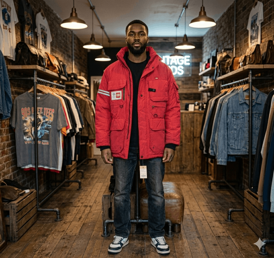 Fubu Vintage Fubu 1992 Duck Down Puffer Ski Winter Jacket Size US M / EU 48-50 / 2 - 2 Thumbnail