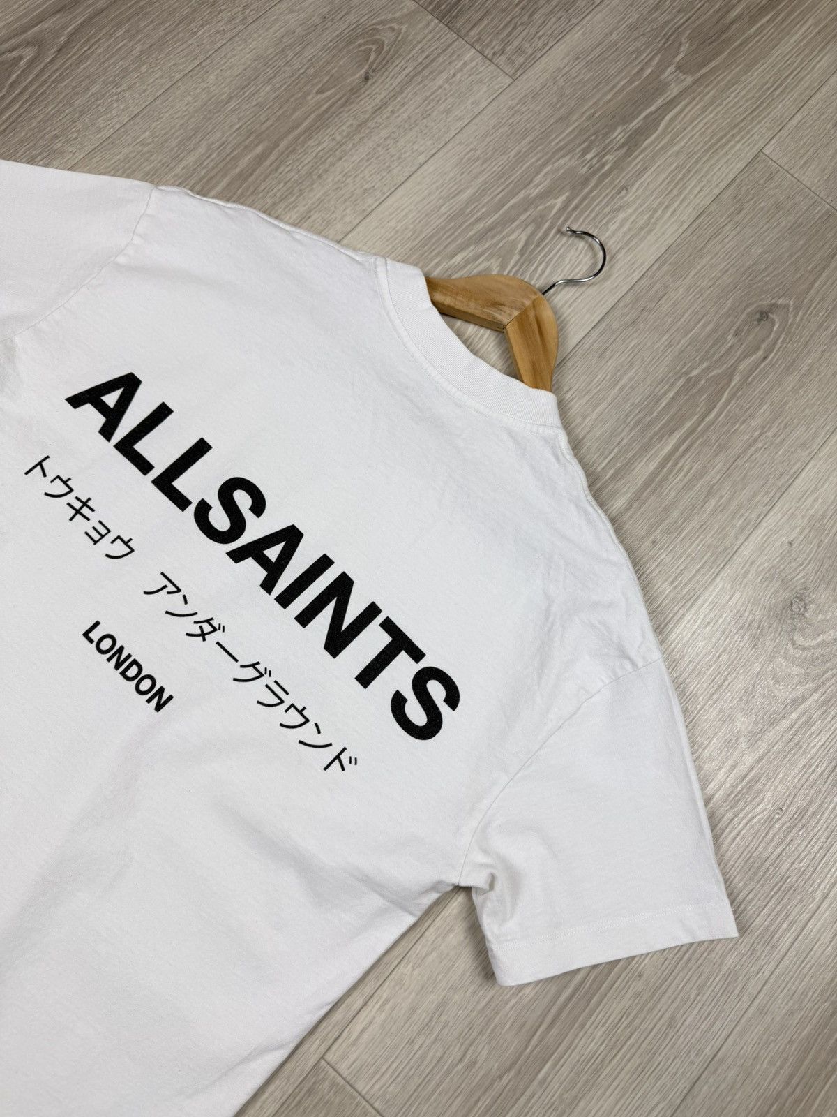 Allsaints Allsaints London Oversized Big Logo T Shirt Size US S / EU 44-46 / 1 - 3 Thumbnail