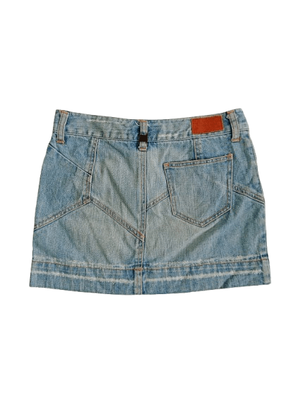 Tommy Hilfiger Tommy Jean's Mini Skirt Tommy Girl Size 28" / US 6 / IT 42 - 2 Thumbnail