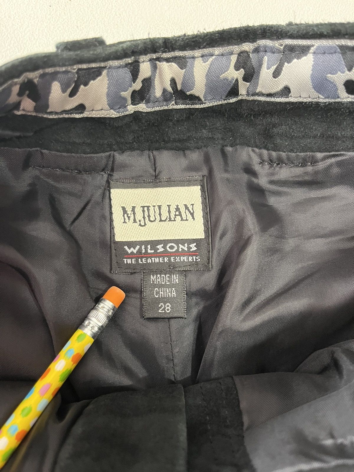 Vintage × Wilsons Leather Vintage Wilson leather cargo pants Size US 30 / EU 46 - 3 Thumbnail