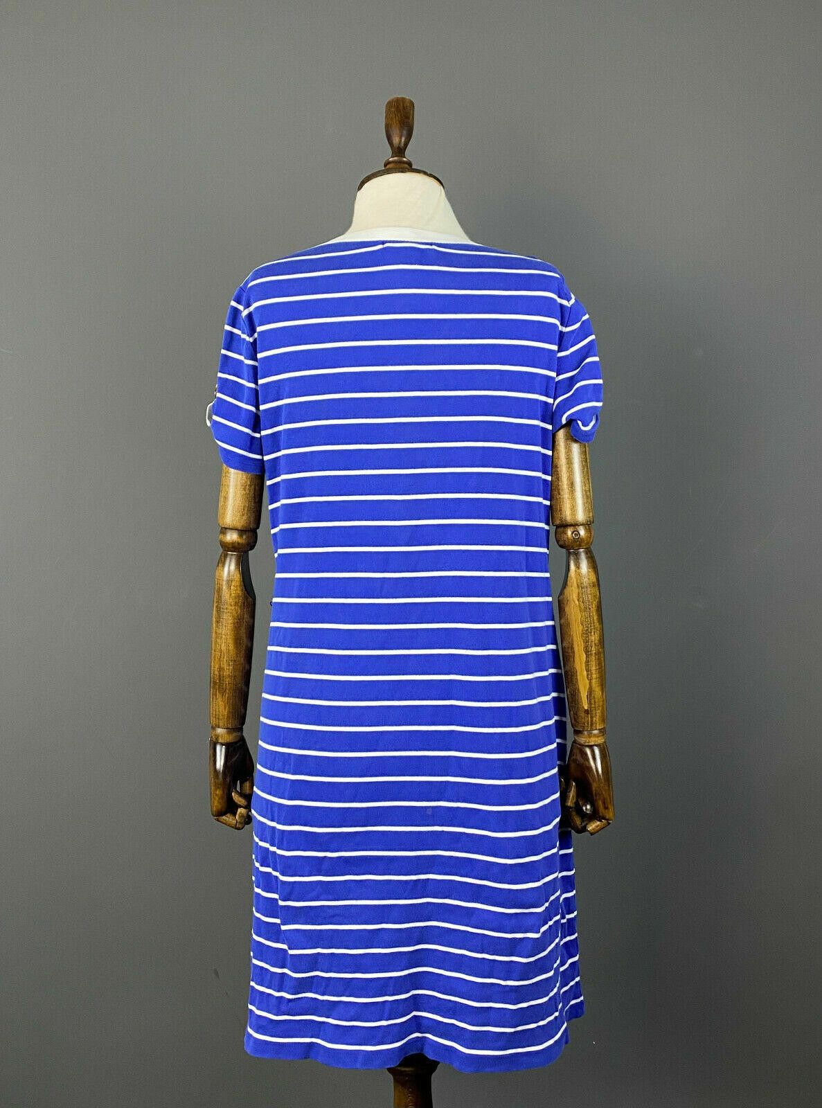 Lauren Ralph Lauren Ladies Lauren Ralph Lauren Blue Stripe A-Line Dress Size XL Size XL / US 12-14 / IT 48-50 - 5 Thumbnail