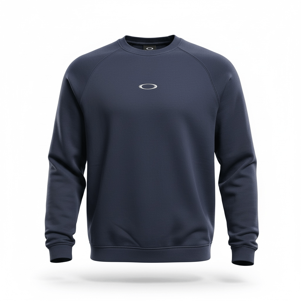 Oakley NWT Oakley Men's Medium Blue Crewneck Sweatshirt Central Size US M / EU 48-50 / 2 - 3 Thumbnail