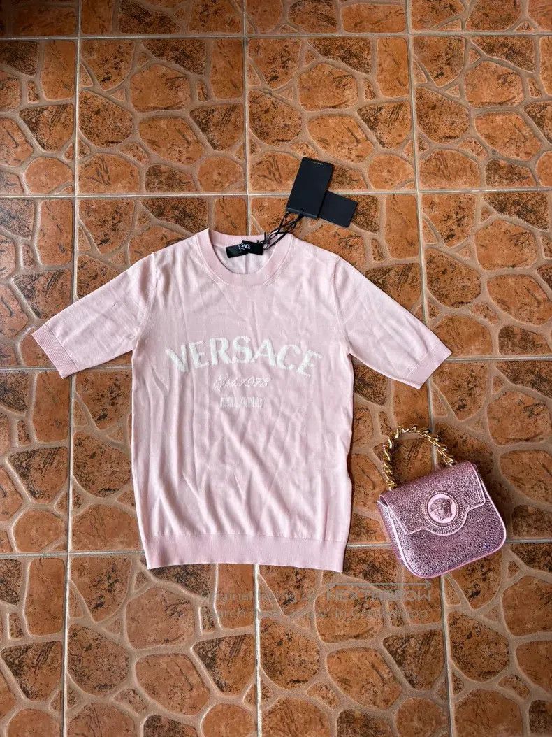 Versace Versace Short-sleeved knitwear Size XS / US 0-2 / IT 36-38 - 1 Thumbnail