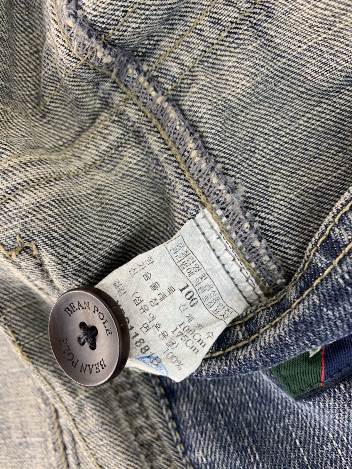 BEANPOLE 90s Bean Pole Indigo Denim Jeans Coat Jacket Double Pocket Size US M / EU 48-50 / 2 - 8 Thumbnail