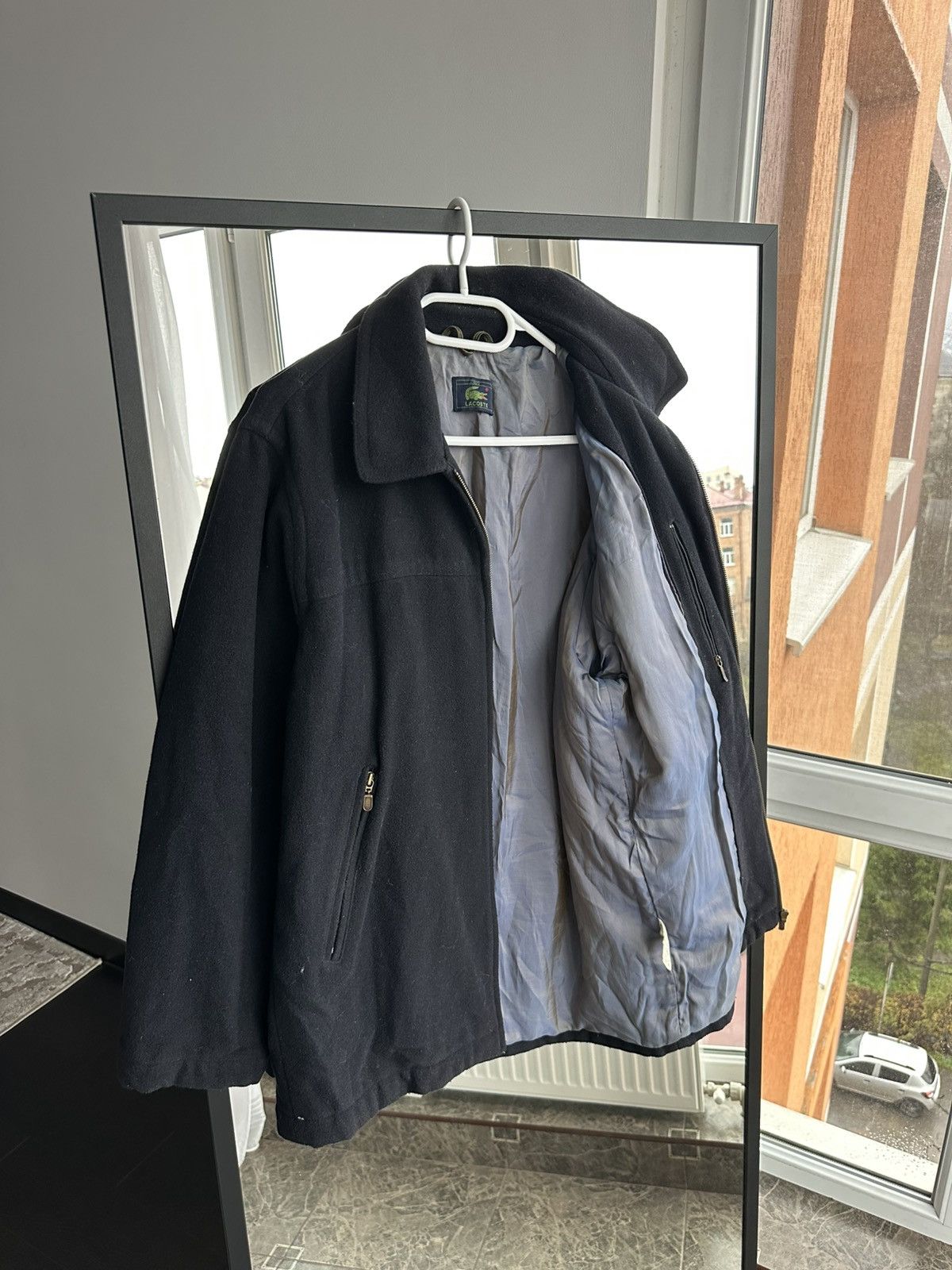 Lacoste Vintage Lacoste Wool Men’s Navy 90s Jacket Sz M-L Size US M / EU 48-50 / 2 - 5 Thumbnail