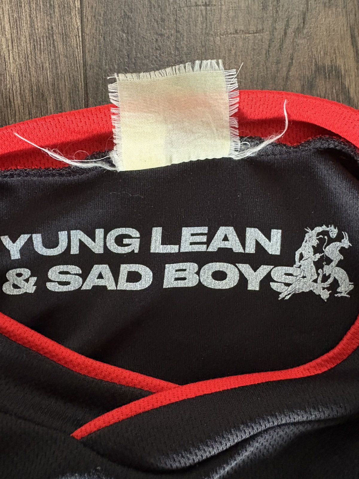 Drain Gang × Sad Boys Yung Lean Stranger jersey longsleeve 2018 merch Size US M / EU 48-50 / 2 - 5 Thumbnail