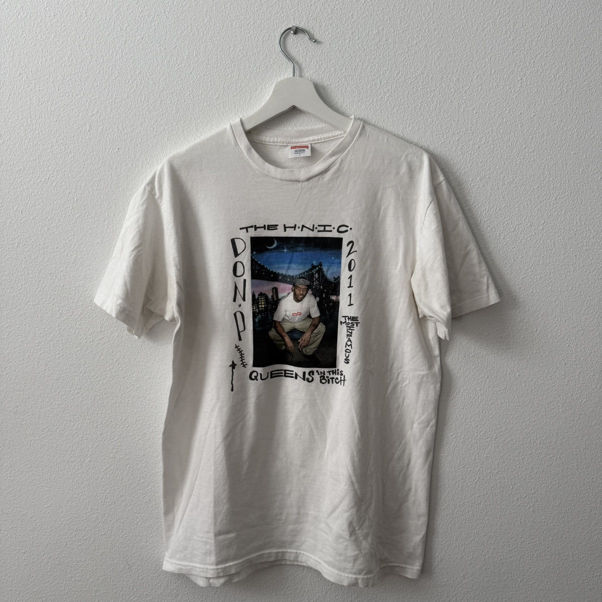 Supreme Supreme Men's White T-shirt Size US L / EU 52-54 / 3 - 1 Thumbnail