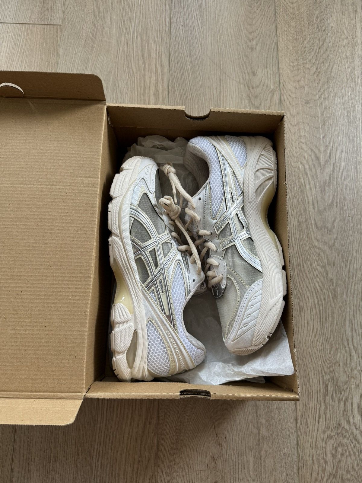 Asics Asics Above The Clouds GT-2160 White Pure Silver Brand New Size US 8.5 / EU 41-42 - 7 Thumbnail