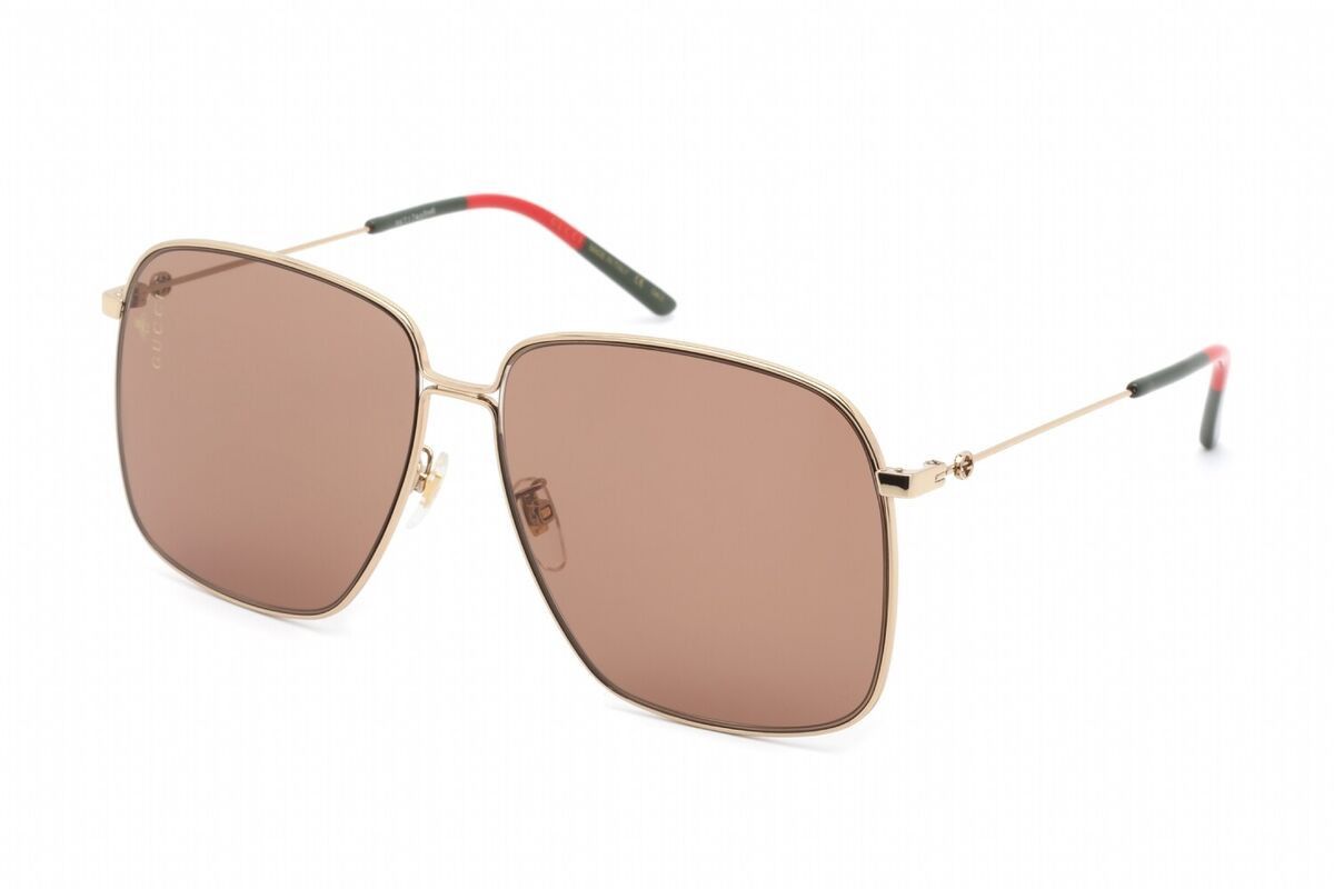 Gucci NEW GUCCI GG0394S-002 Gold Size ONE SIZE - 2 Thumbnail
