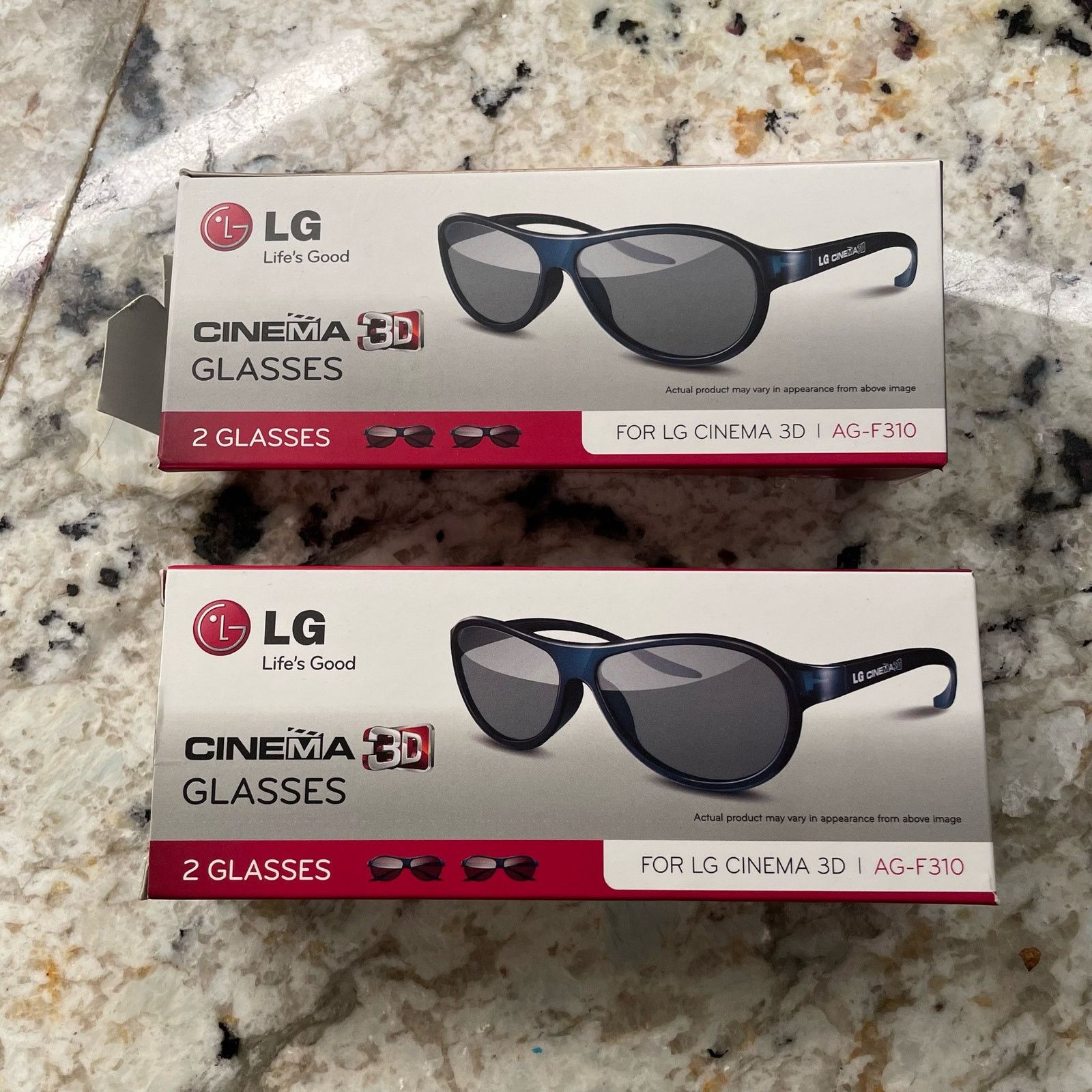 Other 1 Pair Of LG Cinema 3D Glasses AG-F310 tv movie television Size ONE SIZE - 2 Thumbnail