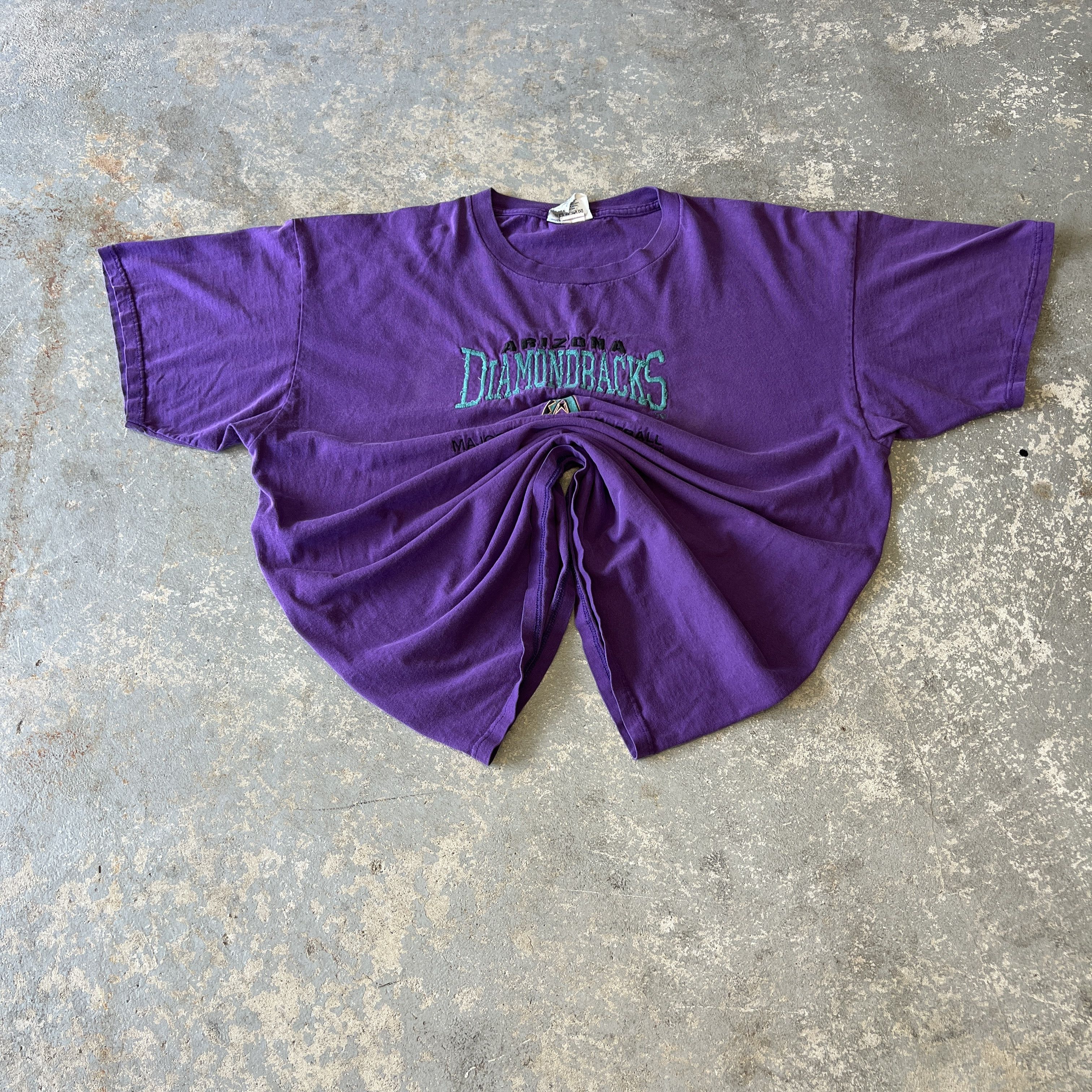 Lee Vintage 90s Lee Sport Arizona Diamondbacks T-Shirt Size US XXL / EU 58 / 5 - 2 Thumbnail
