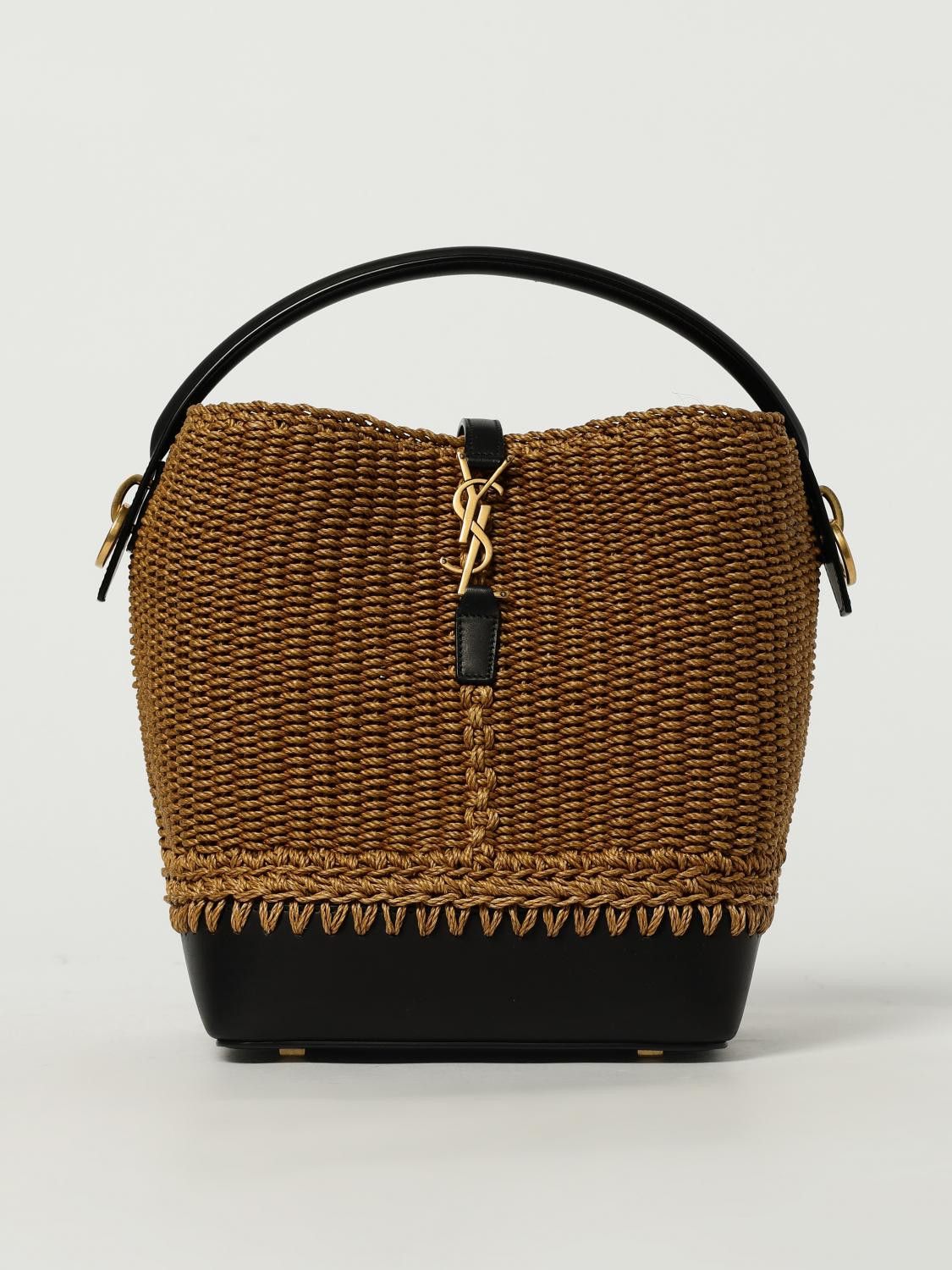 Saint Laurent Paris Saint Laurent Shoulder Bag Woman Camel, Women's