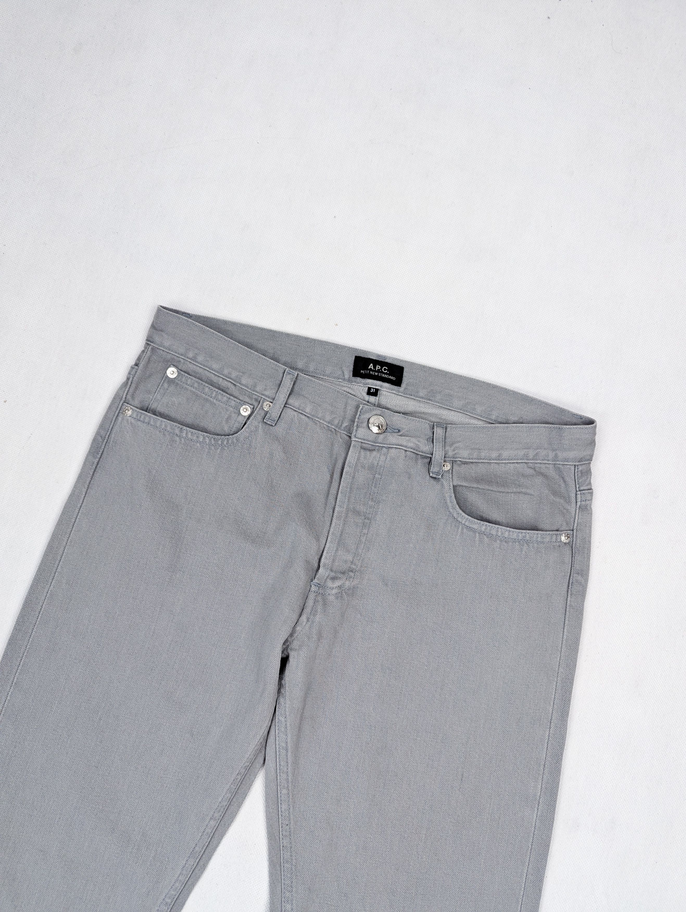A.P.C. A.P.C. grey jeans denim 31 Size US 31 - 3 Thumbnail