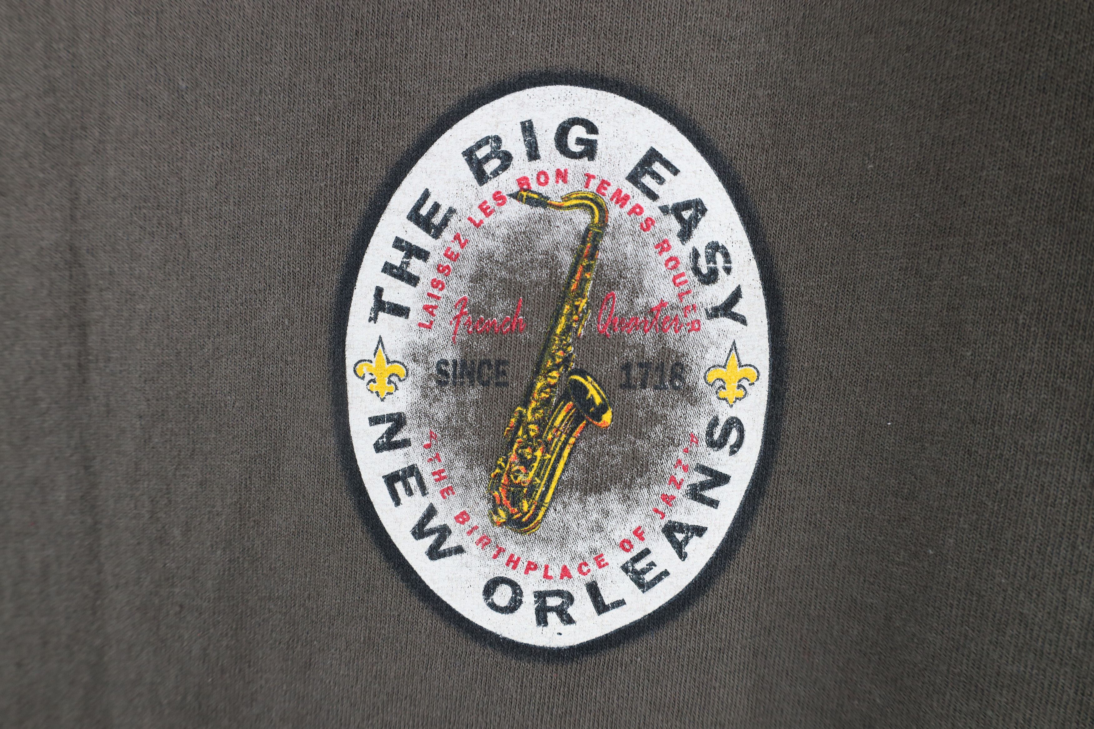 Vintage Vintage 90s Out Jazz Music The Big Easy New Orleans T-Shirt Size US M / EU 48-50 / 2 - 4 Thumbnail