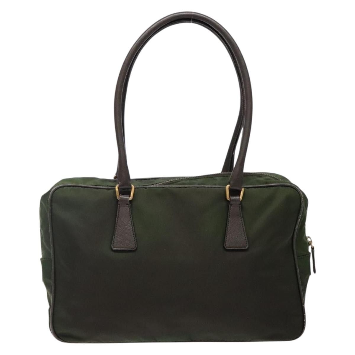 Prada PRADA Shoulder Bag Nylon Green Gold Size ONE SIZE - 3 Thumbnail