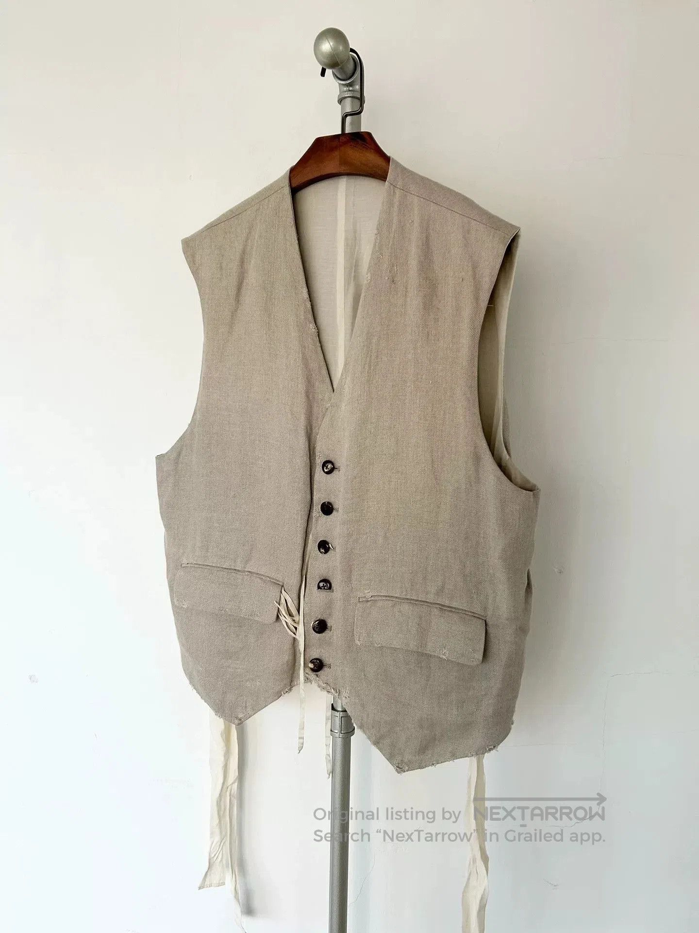 Midorikawa Midorikawa Deconstructed Reversible Vest. Size US M / EU 48-50 / 2 - 1 Thumbnail