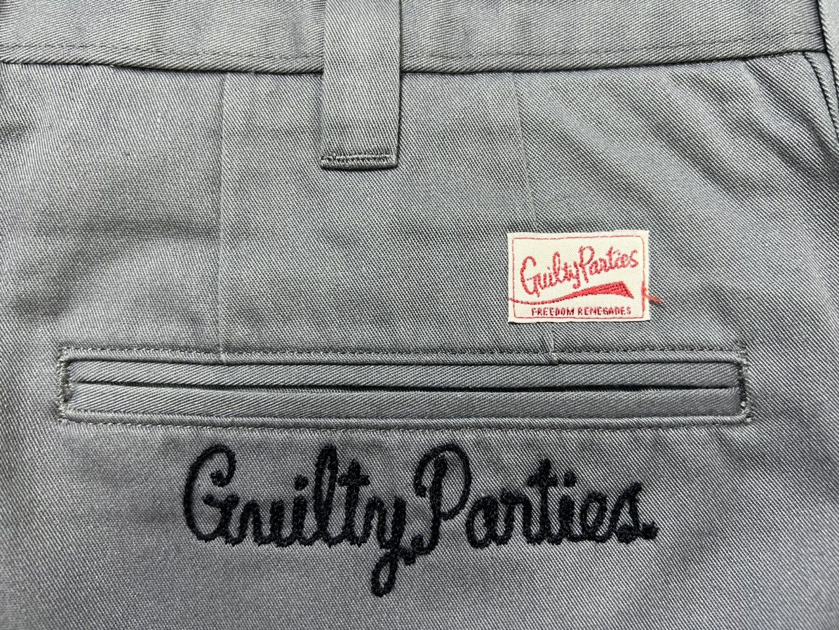 Wacko Maria Guilty Parties - Wacko Maria - Embroidered Logo Chino Shorts Size US 32 / EU 48 - 10 Thumbnail