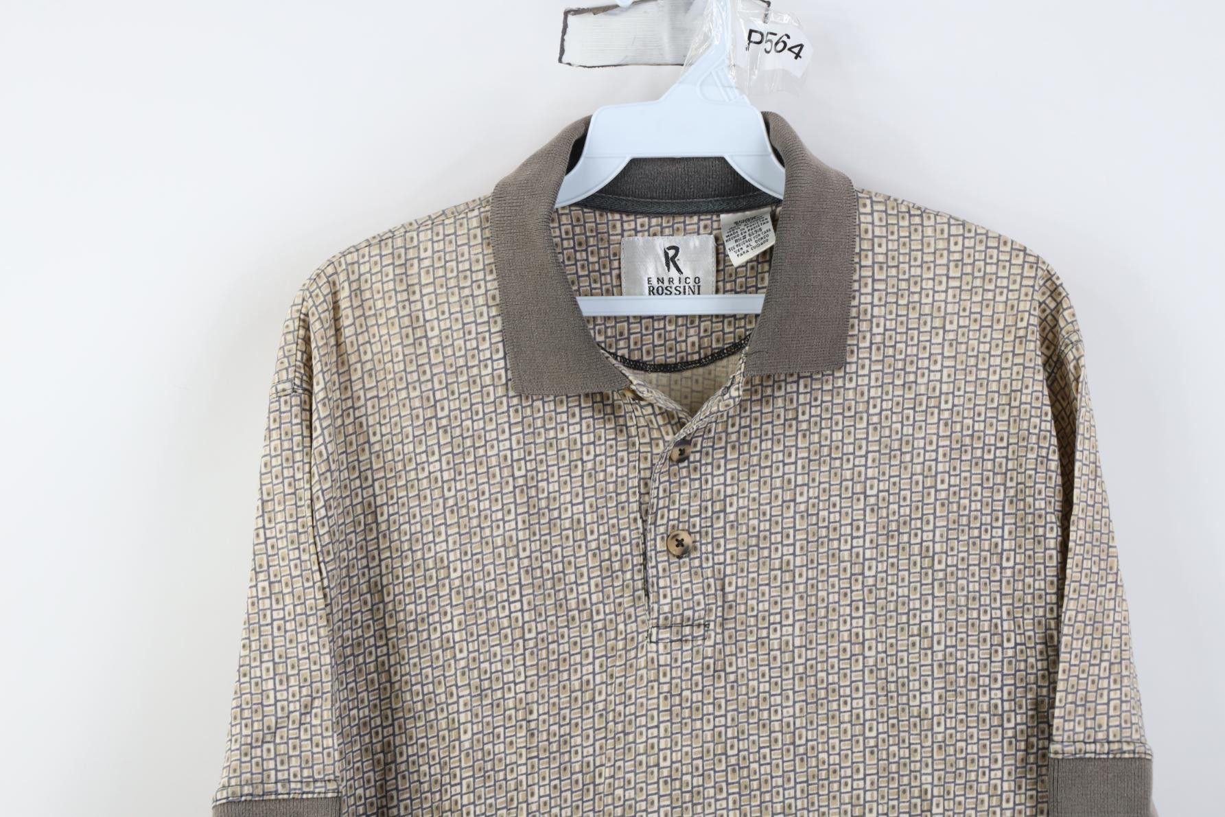 Vintage Vintage 90s Streetwear Knit Ringer Golf Polo Shirt Cotton Size US S / EU 44-46 / 1 - 2 Thumbnail