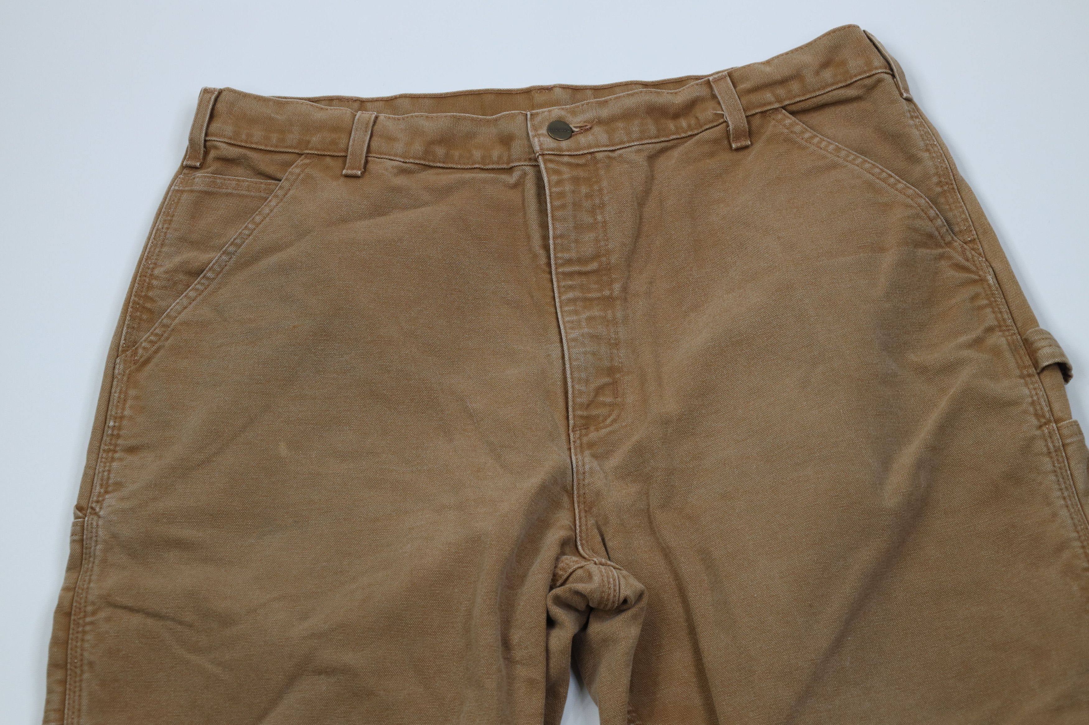 Carhartt Vintage Carhartt Lined Canvas Wide Leg Dungaree Pants USA Size US 38 / EU 54 - 3 Thumbnail