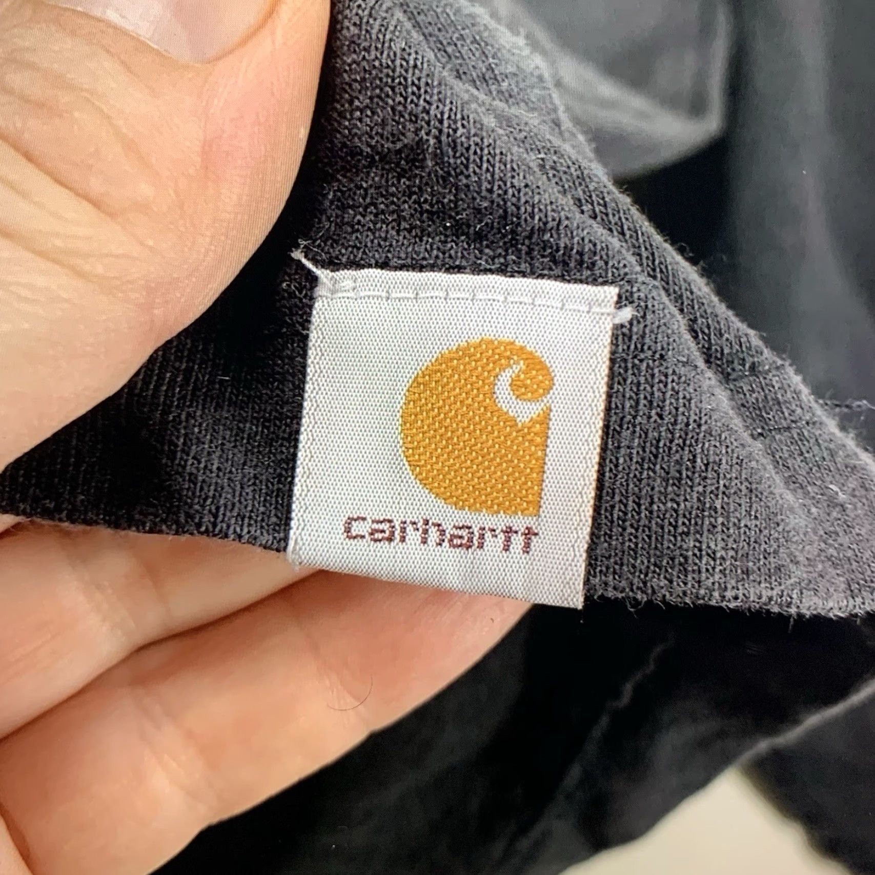 Carhartt Vintage Carhartt Men’s Graphic T-Shirt Long Sleeve Relaxed Fit All Cotton Black 2020s Outdoor Size US M / EU 48-50 / 2 - 7 Thumbnail