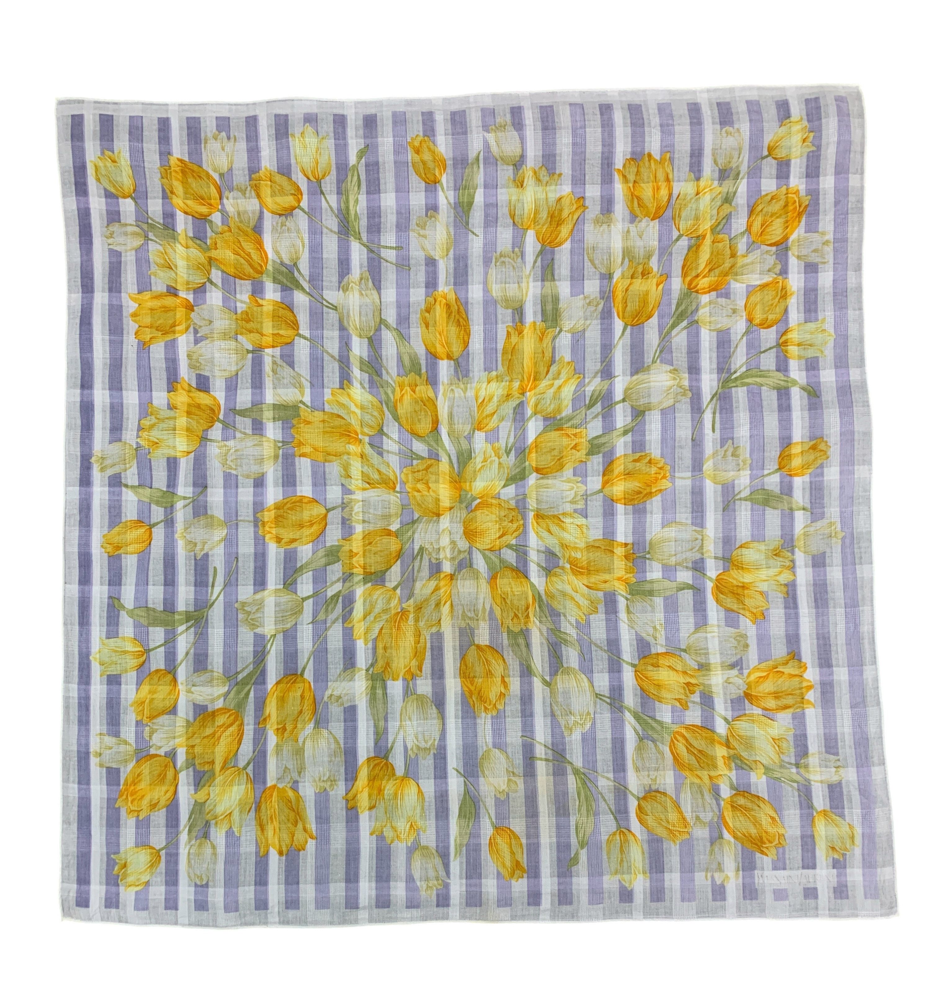 Vintage × Yves Saint Laurent Vintage Yves Saint Laurent Handkerchief/Neckerchief - HKA982 Size ONE SIZE - 2 Thumbnail