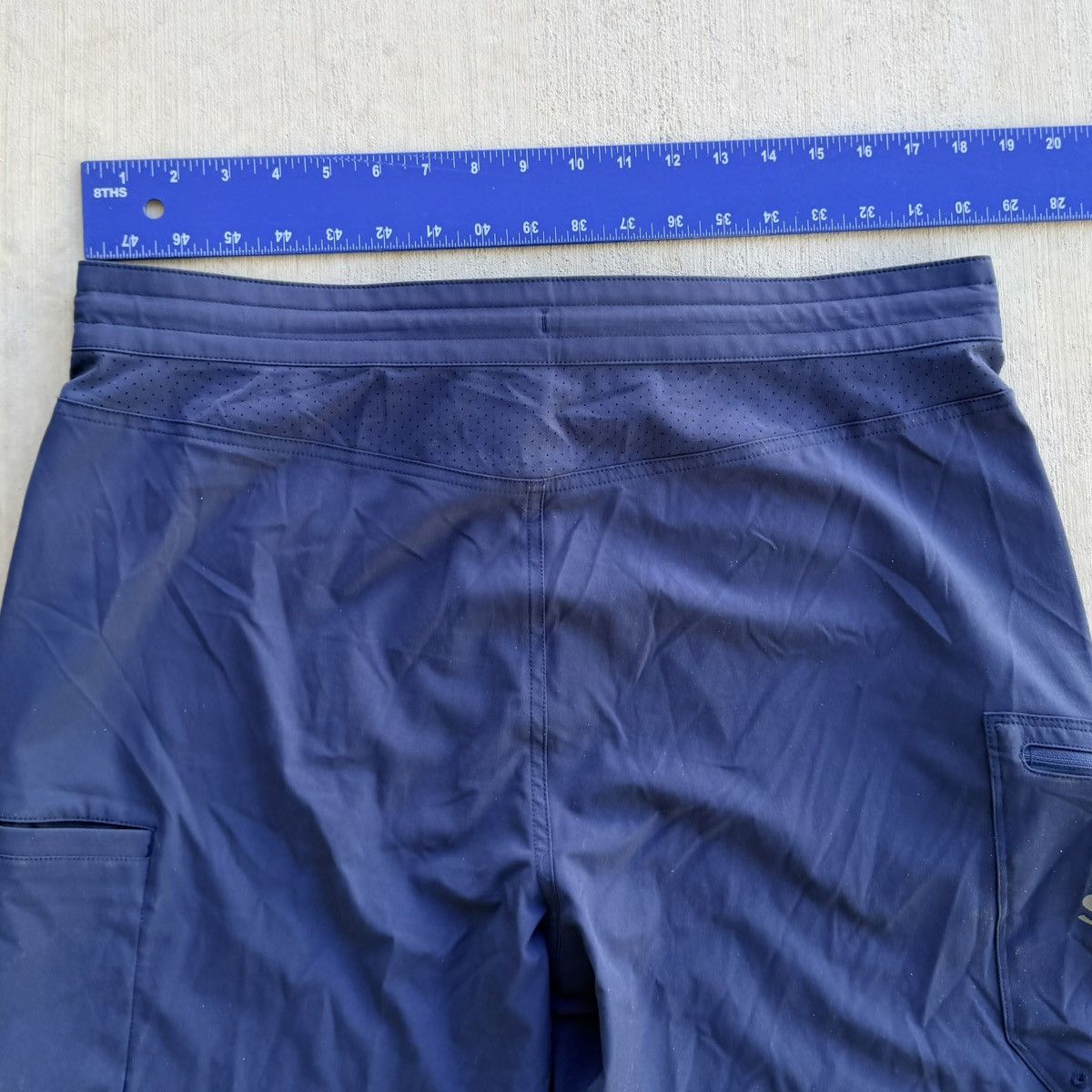 Simms Simms Solarflex Mens Solid Blue Swim Trunks Boardshorts 36 Size US 36 / EU 52 - 9 Thumbnail