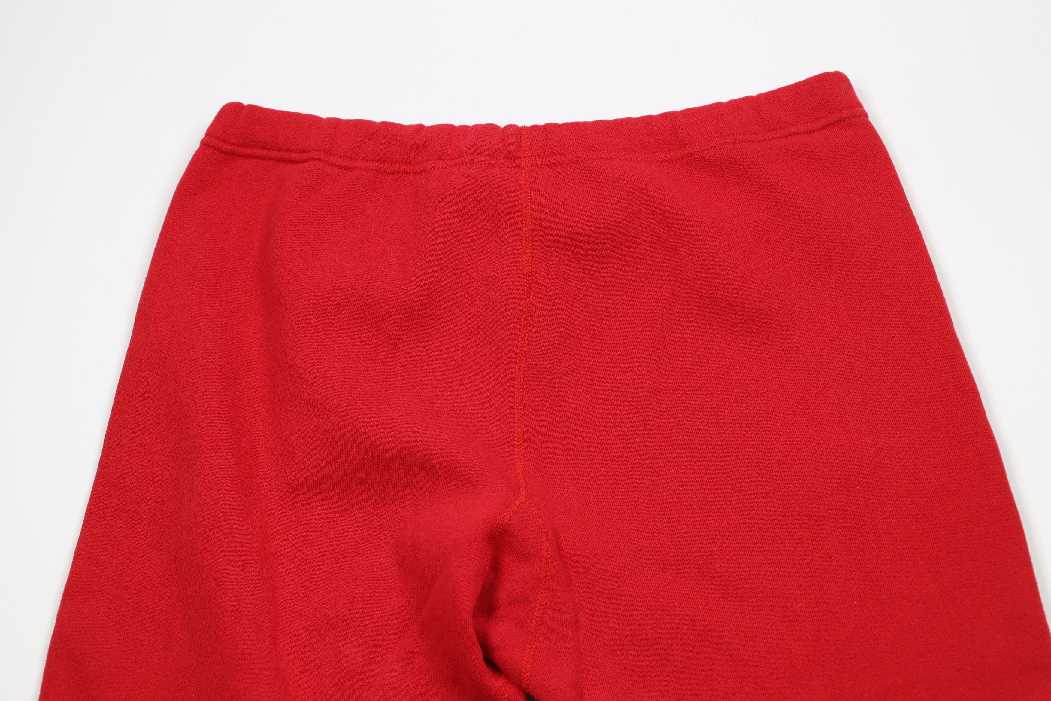 Vintage Vintage 80s 90s Streetwear Heavy Sweatpants Joggers Red USA Size US 38 / EU 54 - 11 Thumbnail