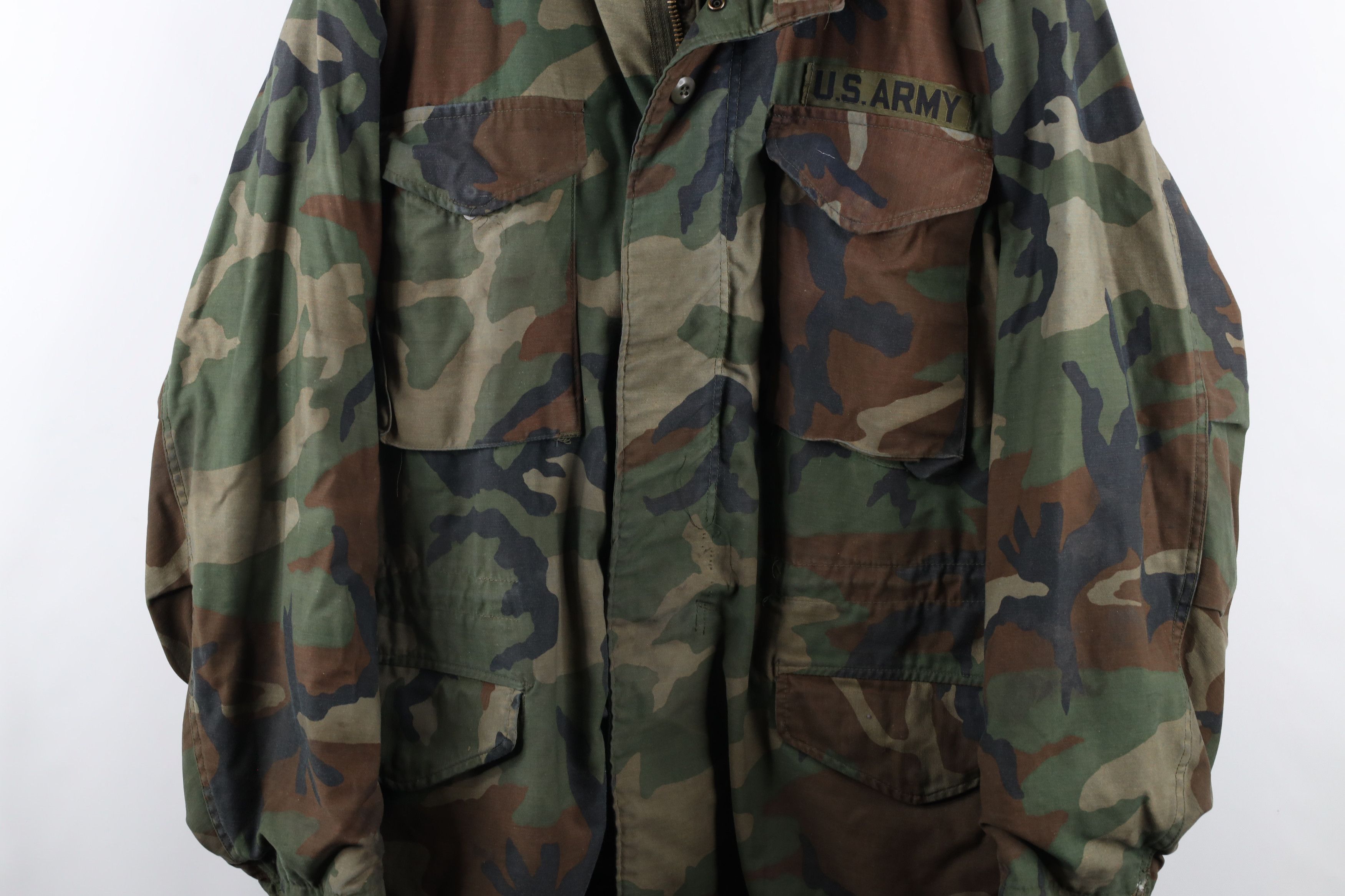 Vintage Vintage 90s Camouflage Cold Weather Field Jacket USA Size US M / EU 48-50 / 2 - 3 Thumbnail