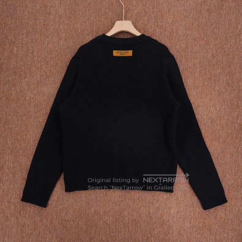 Louis Vuitton Louis Vuitton Black Tool Pendant Sweater Size US XXL / EU 58 / 5 - 2 Thumbnail