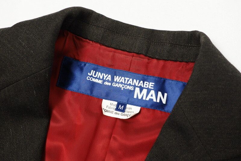 Junya Watanabe Jacket Tailored Back Design Wool Khaki Size US M / EU 48-50 / 2 - 4 Thumbnail