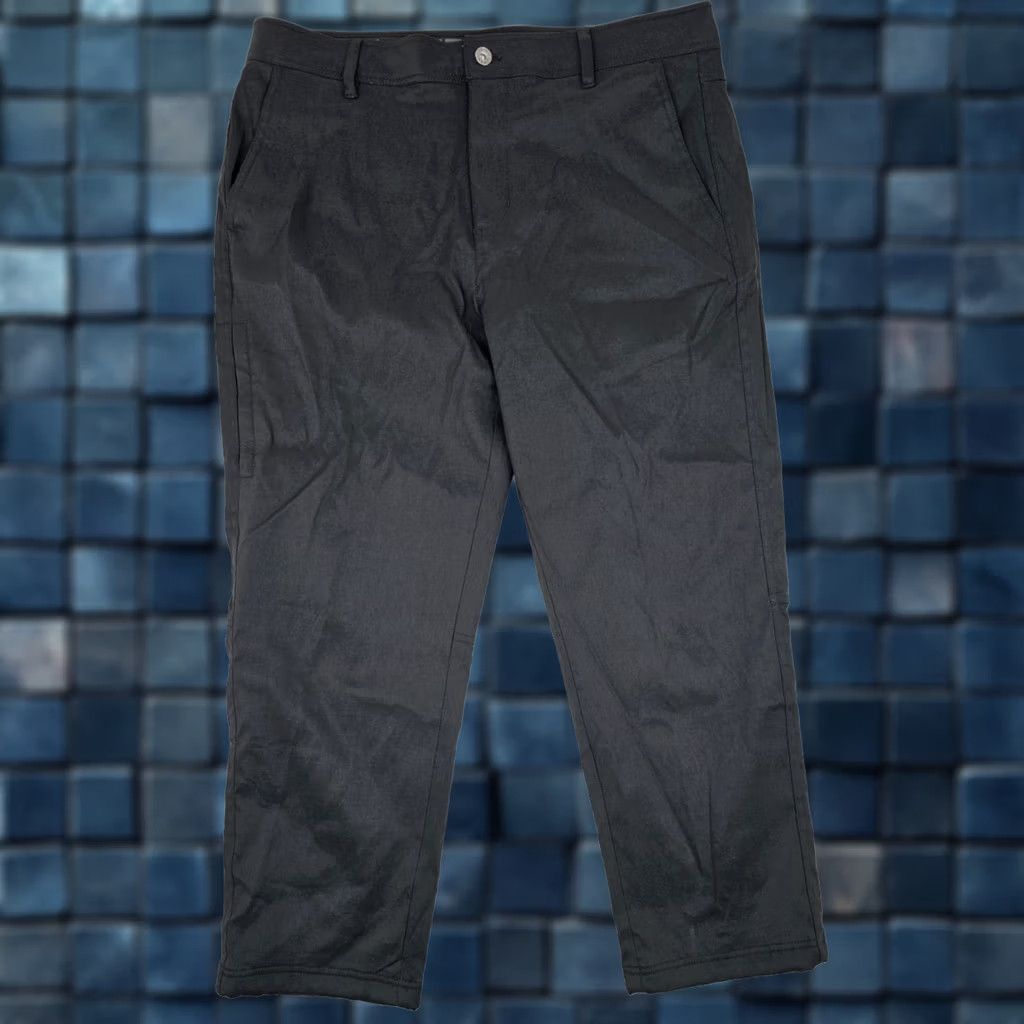 Vintage Gerry Black Fleece Lined Thermal Pants Men 37x29 Cargo Straight 5-Pocket EUC Clothing? Size US 37 - 1 Thumbnail