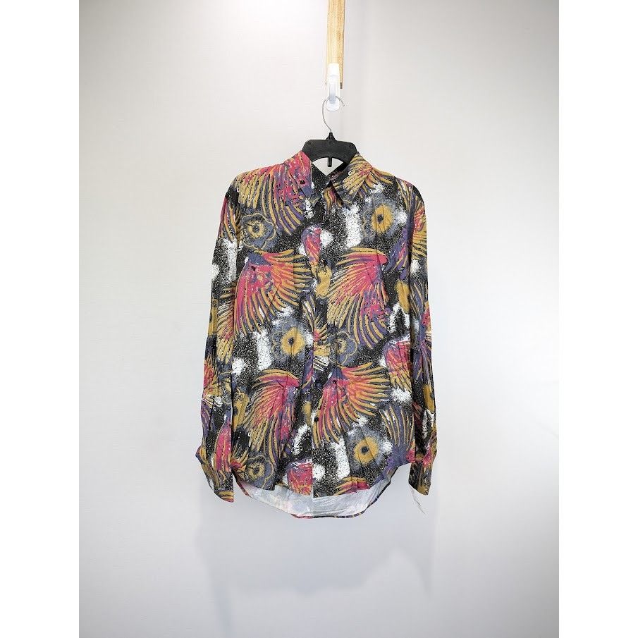 Martine Rose o1rshd1 Camicia Button up Shirt in Blue Stripe/Multicolor Size US S / EU 44-46 / 1 - 1 Thumbnail
