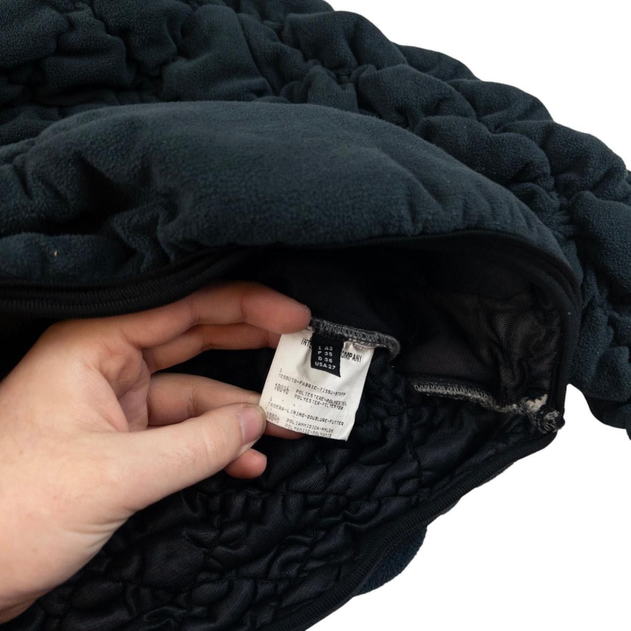 Marithe + Francois Girbaud Vintage Marithe Francois Girbaud Smock Fleece Hoodie Size S Size S / US 4 / IT 40 - 6 Thumbnail