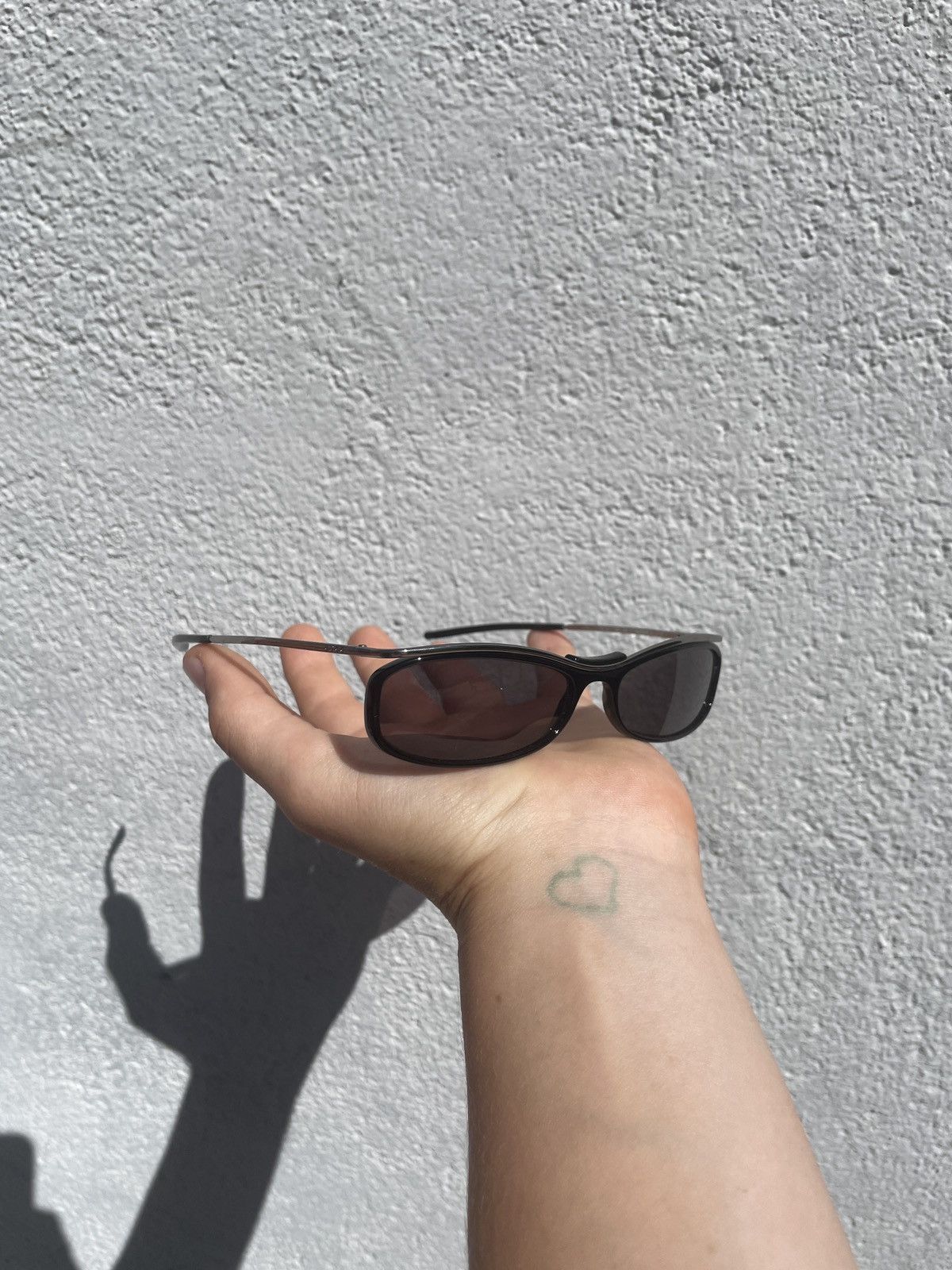 Gucci × Streetwear × Vintage Gucci Vintage Rimless Sunglasses GG 