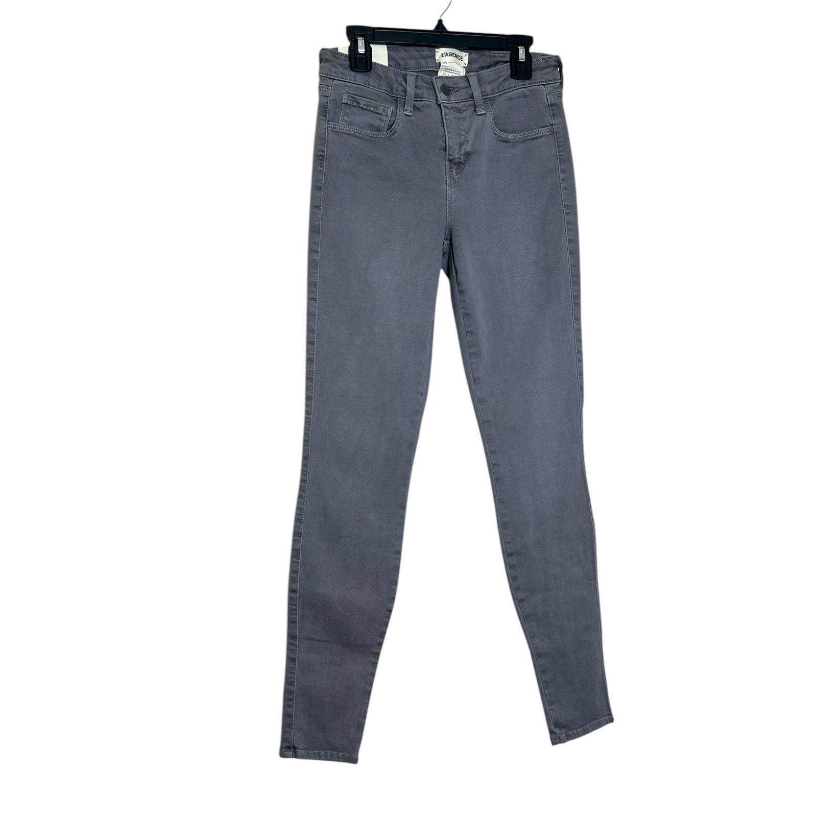 L'AGENCE L'Agence gray Brigitte mid rise skinny jeans size 25 - 2 Size 26" / US 2 / IT 38 - 7 Thumbnail