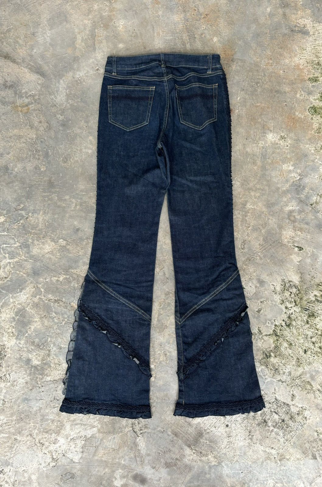If Six Was Nine × Japanese Brand × Tornado Mart Pink House bottom button cealan Bootcut style Size US 28 / EU 44 - 3 Thumbnail