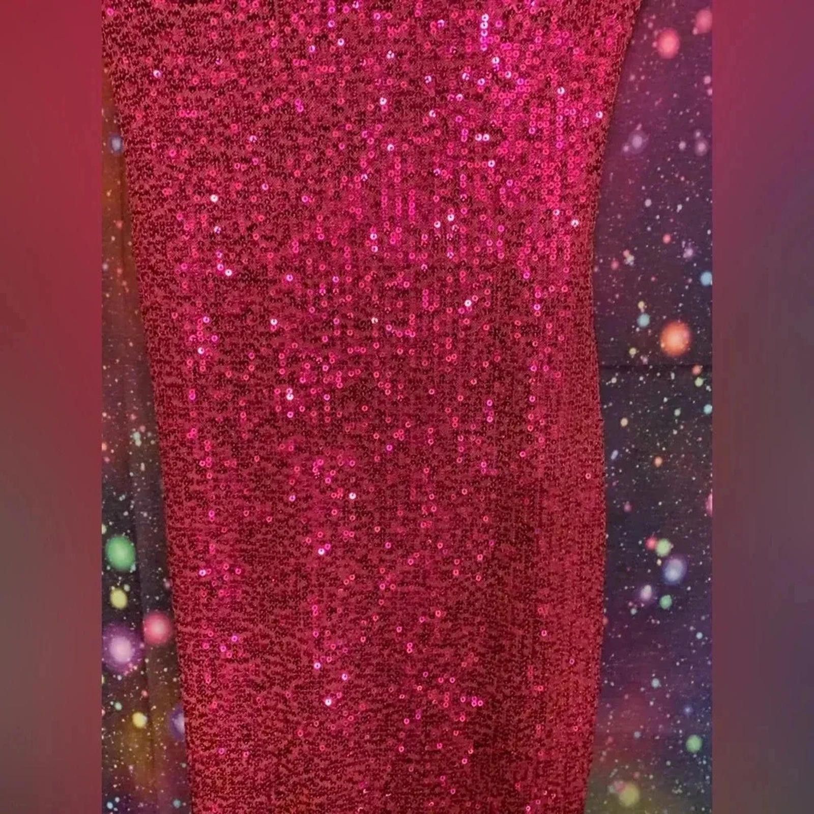 Windsor Smith Hot pink sequin dress Size XS / US 0-2 / IT 36-38 - 3 Thumbnail