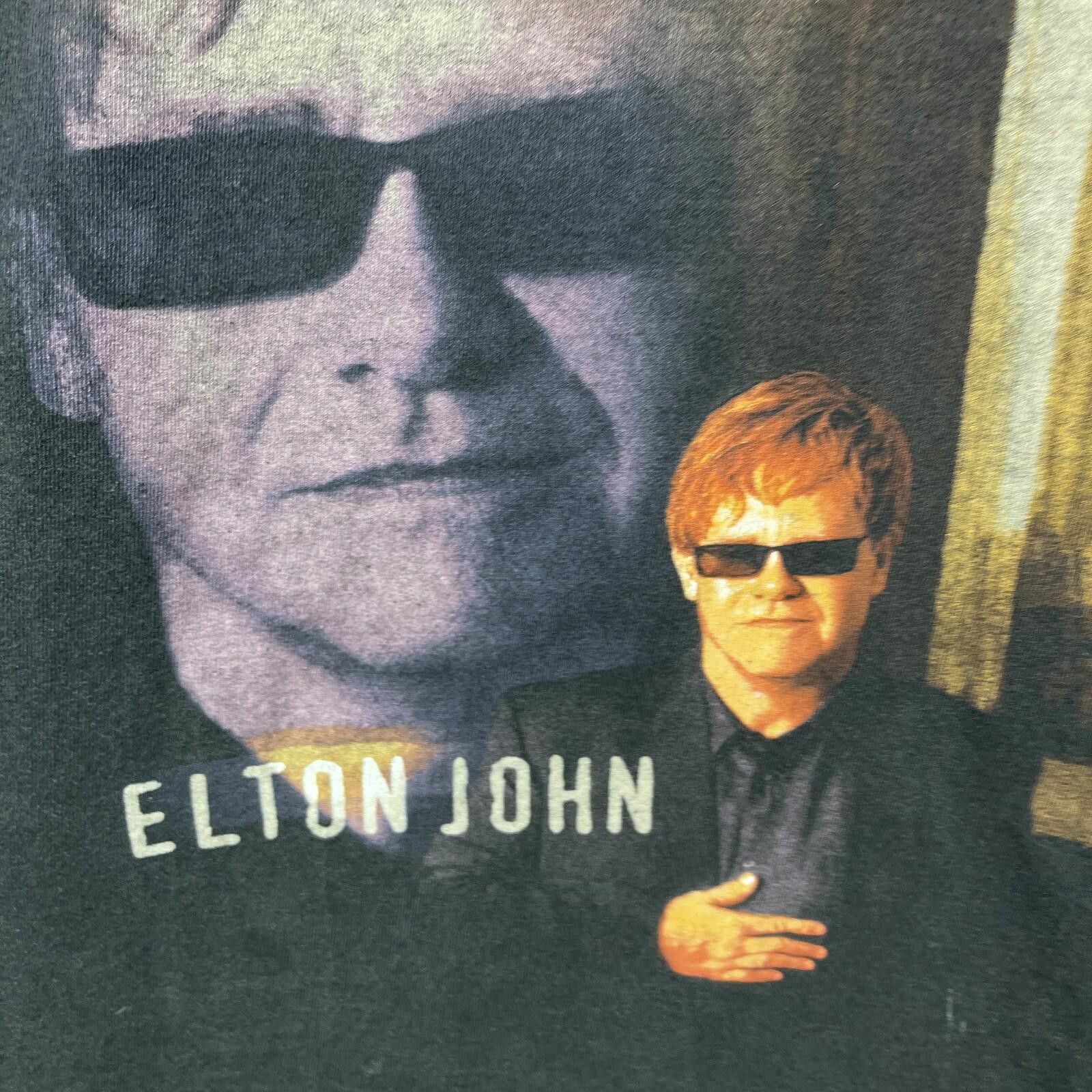 Vintage Vintage Elton John Songs From The West Coast Tour T Shirt XL Size US XL / EU 56 / 4 - 3 Thumbnail