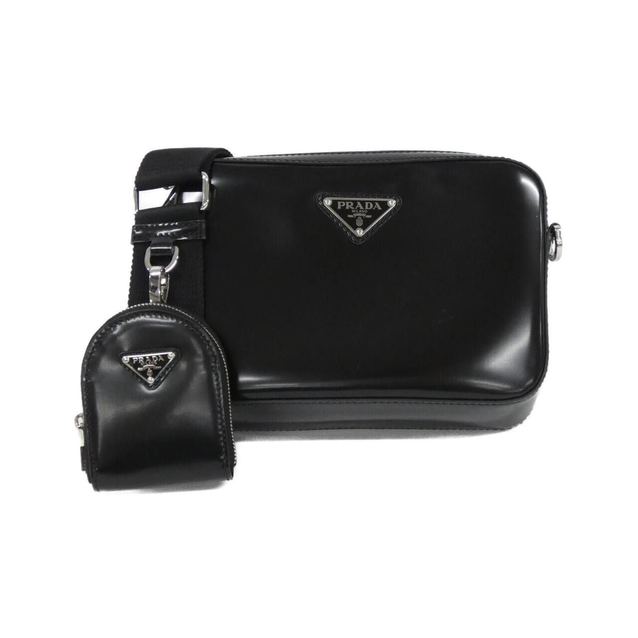 Prada Prada Spazzolato Shoulder Bag Leather Shoulder Bag DUTY FREE for USA