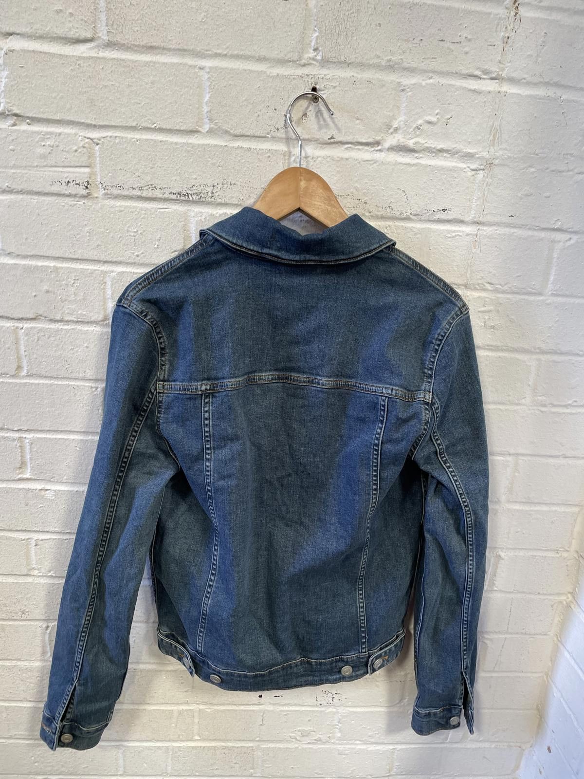 Designer Men's Blue Denim Jacket by ASOS DESIGN Size US M / EU 48-50 / 2 - 3 Thumbnail