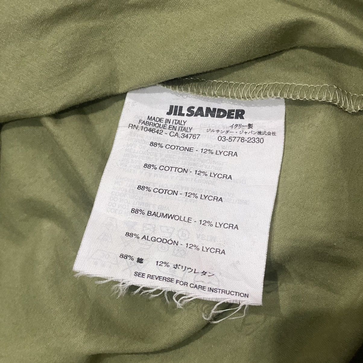 Jil Sander Jil Sander Open Collar Longsleeve Size S / US 4 / IT 40 - 5 Thumbnail