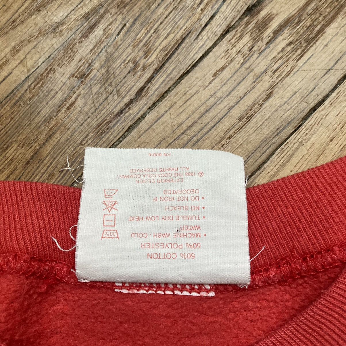 Coca Cola Vintage 80-90’s USA Coca-Cola sweatshirt Y2K style Size US S / EU 44-46 / 1 - 7 Thumbnail