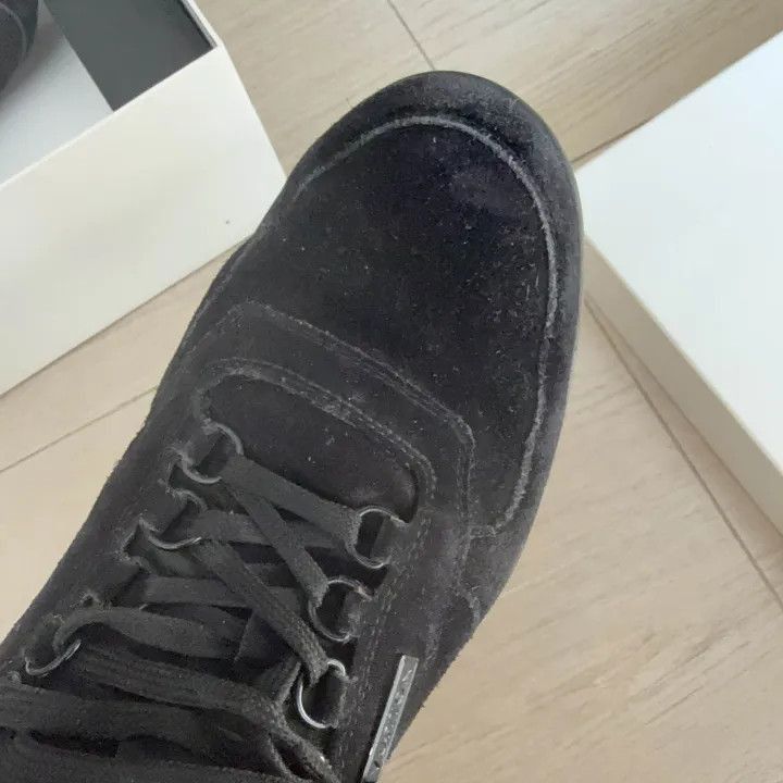 Louis Vuitton Louis Vuitton Black Suede Low-Top Sneakers -2508 Size US 9.5 / EU 42-43 - 5 Thumbnail