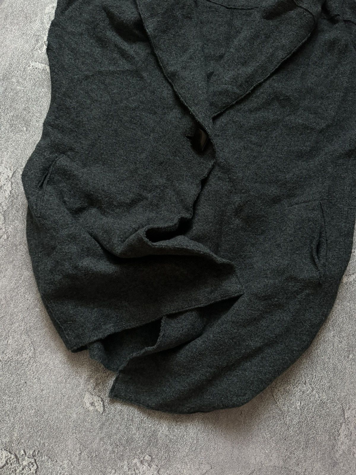 Designer × Vintage Oska 1 boiled Moessmer sleeveless coat vest jacket cape Size S / US 4 / IT 40 - 3 Thumbnail