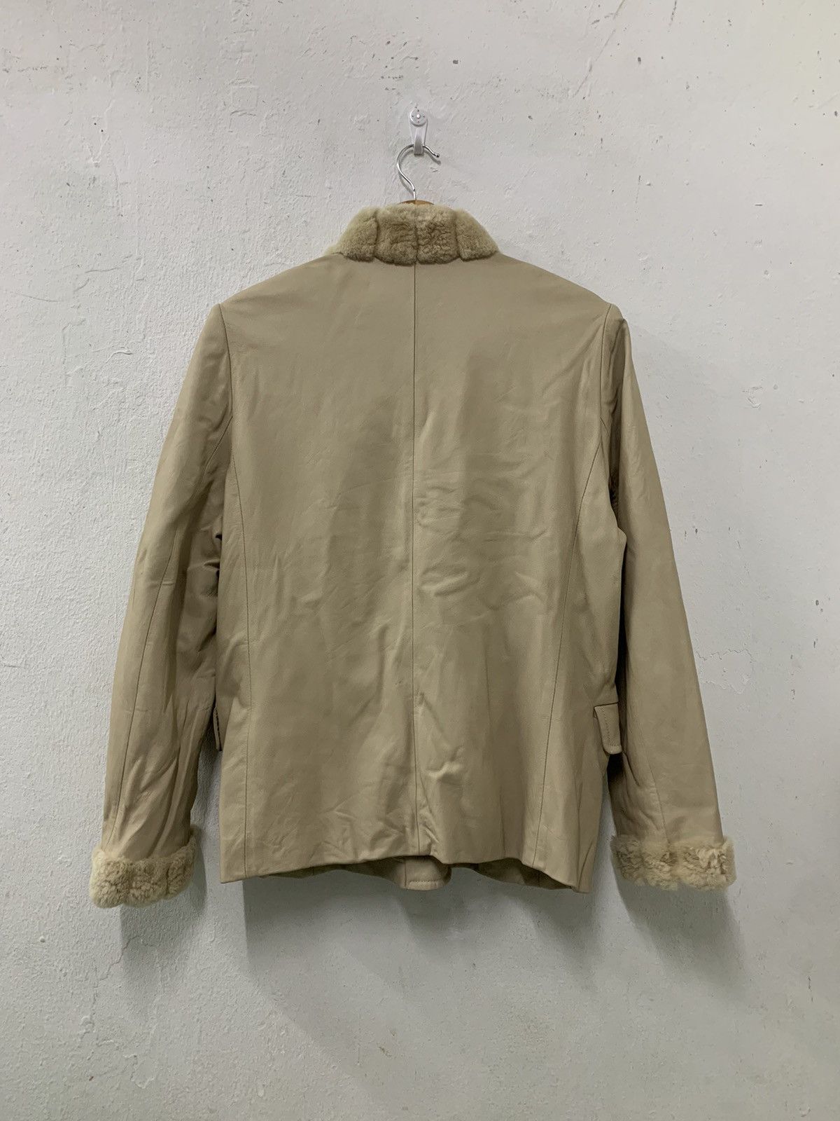Balmain Balmain Lamb Skin Leather Coat Size S / US 4 / IT 40 - 2 Thumbnail