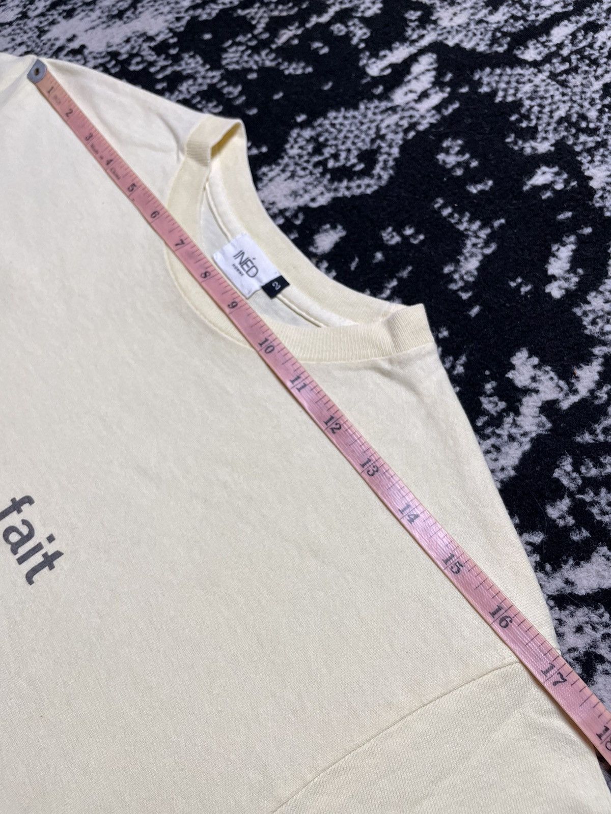 🔥rare find🔥 INED homme poem tee By Yohji Yamamoto